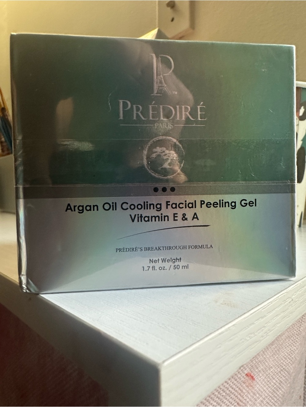 Prédiré Argan Oil Cooling Facial Peeling Gel - Green